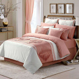 Luxury Horizontal Pleated Duvet Set