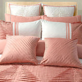 Luxury Horizontal Pleated Duvet Set