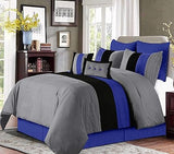 EMBELLISH HORIZONTAL PLEATS DUVET SET