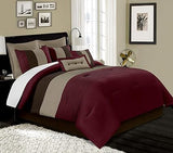 EMBELLISH HORIZONTAL PLEATS DUVET SET (065)