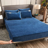 Velvet spread Sheet - Blue