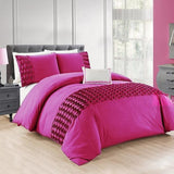 Luxury Twisted Pleated Duvet Set