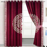 Rangooli Luxury Design Velvet Curtains