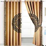 Rangooli Luxury Design Velvet Curtains