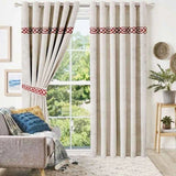 Luxury Velvet Curtain - (2 Panels with 2 belts)