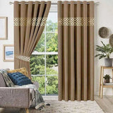 Luxury Velvet Curtain - (2 Panels with 2 belts)