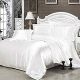 Pure Silk Duvet Set - White