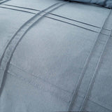 New Luxury Box Pleated Duvet Set- Sky Blue (151)