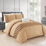 Luxury Twisted Pleated Duvet Set