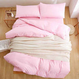 Pain Dyed Duvet Set - Light Pink