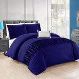 Luxury Twisted Pleated Duvet Set