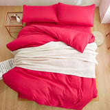 Pain Dyed Duvet Set - Pink