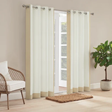 [2] Tone Plain Dyed Curtains with linning - (0111)