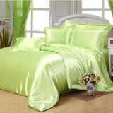 Pure Silk Duvet Set - Green