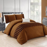 Luxury Twisted Pleated Duvet Set