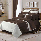 Luxury Horizontal Pleated Duvet Set