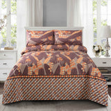 3 Pcs Quilted Comforter Set