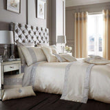 Cream Elegant Bridal Quilt Set - 12 Pieces with Free Quilt Filling (Copy)