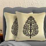 Pack of 2 Luxury Embroidered Cushion  - 00113