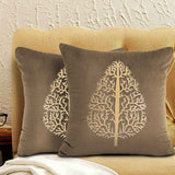 Pack of 2 Luxury Embroidered Cushion  - 00124