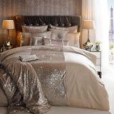 Elegant Look Beige Bridal Quilt Set - With Free Quilt Filling