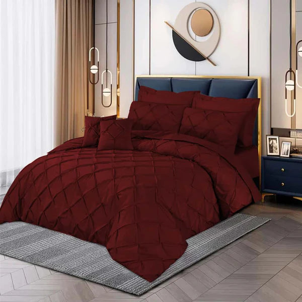 Pintucks Duvet Set