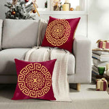 Pack of 2 Luxury Embroidered Cushion  - 00146