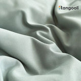 Reversible Duvet Cover Set King Size - Pistachio & Beige (188)