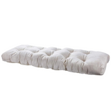 Velvet Sleeping Floor Mattress- White