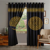 Rangooli Luxury Design Velvet Curtains