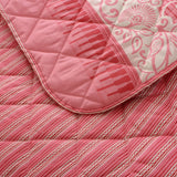 3 Pcs Quilted Comforter Set