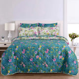 3 Pcs Quilted Comforter Set