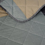 3 Pcs Quilted Comforter Set