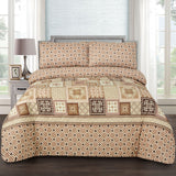 6 Pcs Quilted Comforter Set Design RG-C-39