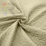 3 Pcs Ultrasonic Bedspread - Beige