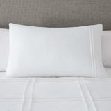 New Luxury Box Pleated Duvet Set- White (152)