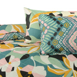 3 Pcs Quilted Comforter Set