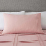 New Luxury Box Pleated Duvet Set- Light Pink (150)