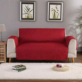 Non-slip Quilted Sofa covers - Maroon